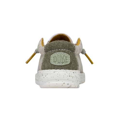 Image of HEYDUDE Wally Kids Jersey | Kids Shoes | Lace Up Loafers | Comfortable & Light-Weight