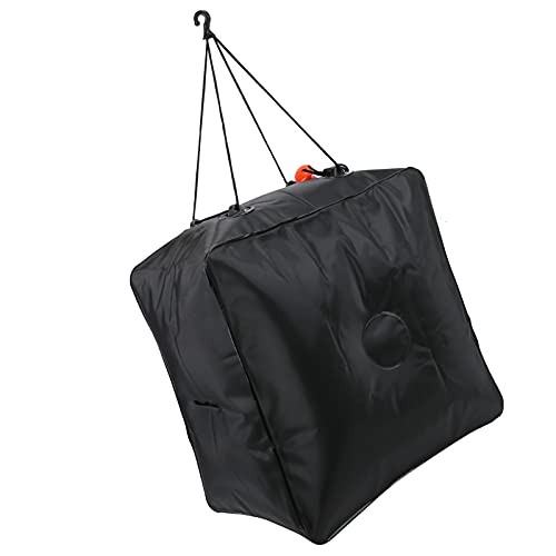 Bolsa de ducha solar, capacidad 10 galones 40L, kit de ducha portátil con manguera removible y interruptor on/off, para camping al aire libre miniatura 7