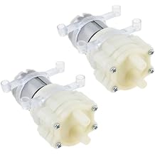 2 Pcs 365 12V DC Motor Self Priming Micro Water Pump Motor 2-3L/Min Silent Electric Diaphragm Pump