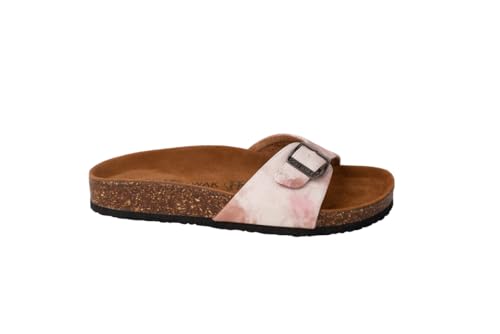 Mule confort Opaline rose Chattawak, nu-pieds ergonomique femme taille 39