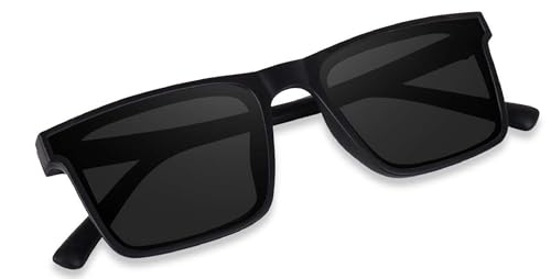 Image of Sheomy Unisex combo offer pack of 4 shades Unisex Fashion Sunglasses Set, 4 Pairs, Metal Frame, Black and Silver - MC-703