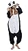 SAMGU Pigiama Animali Cosplay Uomo Donna Adulti Costume Tuta Nero + Bianco M