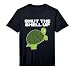 Shut The Shell Up Anti-Social Turtle Nerd Funny Tortoise Performance T-Shirt