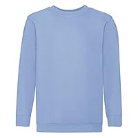 Fruit of the Loom SS027B Boys' Sweatshirt - Gold - 7-8 Years
