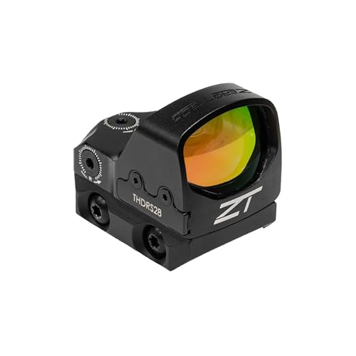 ZeroTech Optics Thrive HD RMR Footprint Reflex Sight 3 MOA Red Dot Low Mount Black