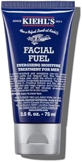 Kiehl's Facial Fuel Moisturiser, Men's Face Cream, with Vitamin C and Caffeine