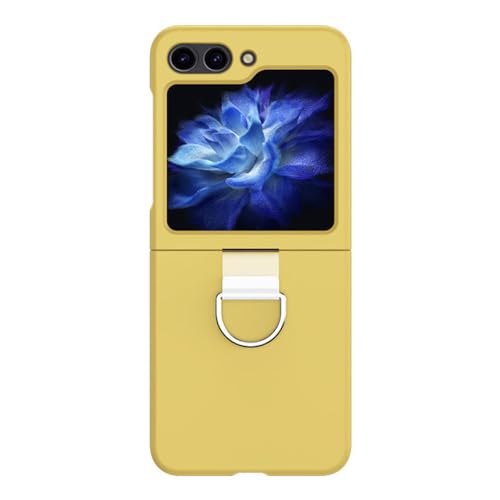 Support d'anneau pliant et protection acrylique dur pour Samsung Z Flip 5