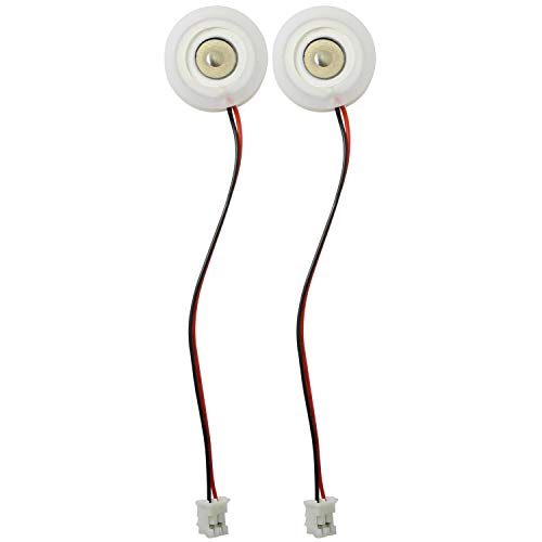 ToToT 2PCS 16mm Ultrasonic Mist Maker Fogger Ceramics Discs Atomizer Humidifier Accessories with Wire and Sealing Ring