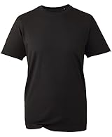 Certified by Global Organic Textile Standard (GOTS). Soft cotton faced fabric. Fashion fit. Ribbed collar. Taped neck. Side seams. Twin needle stitching. Unbranded size label at neckline.