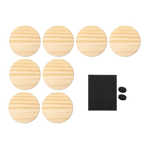 Dickly 8 �� DIY�v���W�F�N�g�p�̊���~�߃p�b�h�t���������̖ؐ��R�[�X�^�[�A�����⒤���p�̍H�|�i�̖ؐ��؂蔲���X���C�X, ���E���h