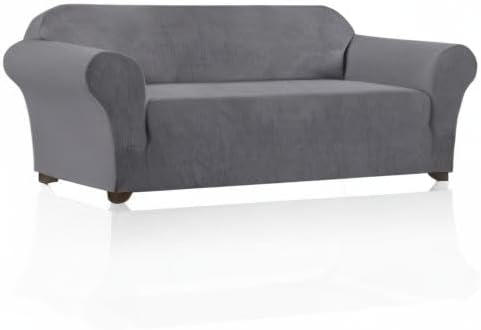 Miniatura 8 de PrinceDeco Fundas para sofá de 3 cojines, funda para sofá extragrande apta para mascotas, lavable para sofá de gran tamaño, protector de muebles,