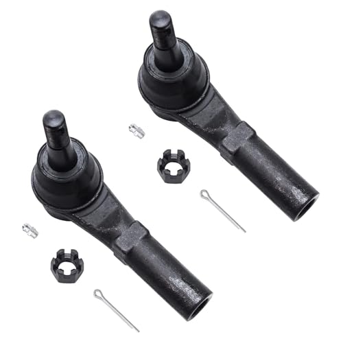 Image of Detroit Axle - Front End 9pc Suspension Kit for 2011-2019 Chevrolet Silverado 2500HD 3500HD GMC Sierra 2500HD 3500HD Upper Control Arms w /Ball Joints Lower Ball Joints Inner Outer Tie Rods Idler Arm