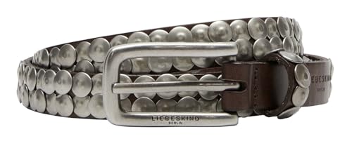 Ceinture femme LIEBESKIND en cuir clouté de 20 mm pour sublimer une robe