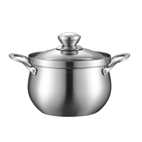 Marmite à soupe sphérique inox pour de savoureux repas en famille