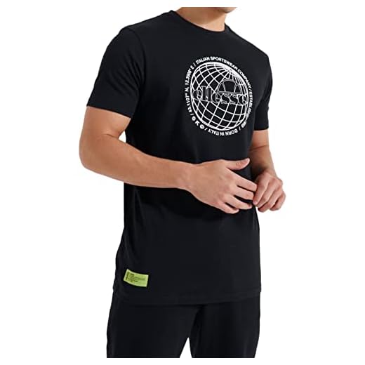 ellesse T-Shirt Homme Noir