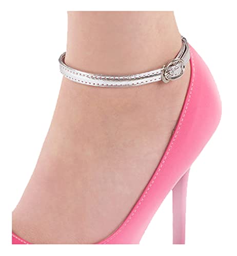 Correas de tacón alto desmontables para mujer, accesorios de repuesto, correas de tobillo antideslizantes para tacones altos