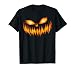 Jack O Lantern Scary Carved Pumpkin Face Halloween Costume T-Shirt