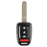 KeylessOption Key Fob Replacement for 2016 2017 2018 2019 2020 Honda Accord Civic Keyless Entry Remote, 4-Button MLBHLIK6-1TA