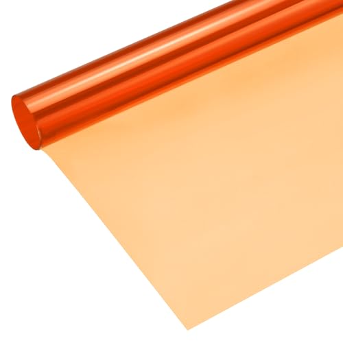 Filtre gel PVC orange 85 gélatine éclairage studio photo lumière 100x100