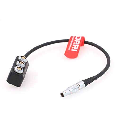 Distribuidor 0B 2pin macho a 3 hembras de 12V para equipos cinematográficos 2