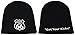 Trade Winds Route US 66 Get Your Kicks Black Embroidered Beanie Skull Cap Hat