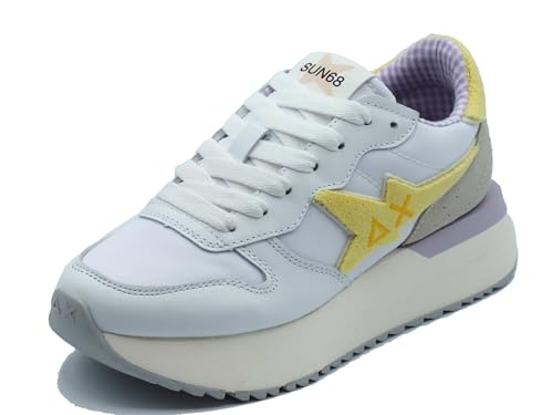 Baskets SUN68 Z36222 compensées pour soulager vos pieds avec style