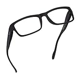 Readerest Blue Light Blocking Reading Glasses (Black, 1.50 Magnification) Computer Glasses,...
