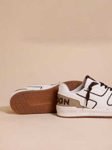 Image of WROGN Men's Lace-up TPR Sole Sneakers