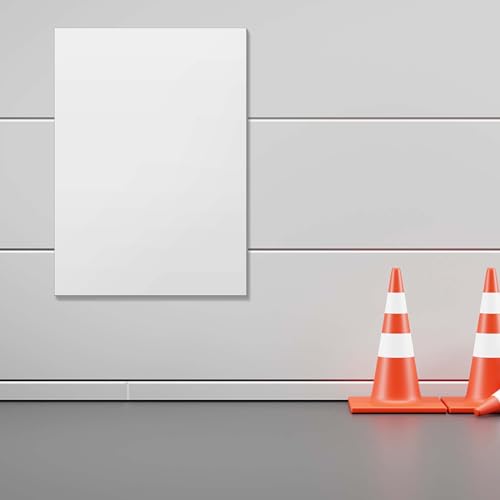 Image of SINJEUN 4 Pack 11.4 x 16.5 Inch White Acrylic Sheet, 1 /8 Inch Thick Acrylic Plexiglass Board, Plexiglass Panels for Craft, Signs, Painting, Photography Background, Display Stand