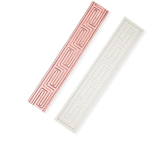 Relief Strip Line Lace Silicone Mold Baroque Polymer Clay Mold