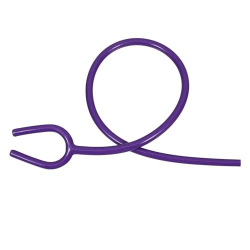 Luxshiny Tubos de Extensión para Estetoscopios 2 Piezas en Forma Plástico Flexible para Uso Médico Profesional y Reemplazo Sonido Claro