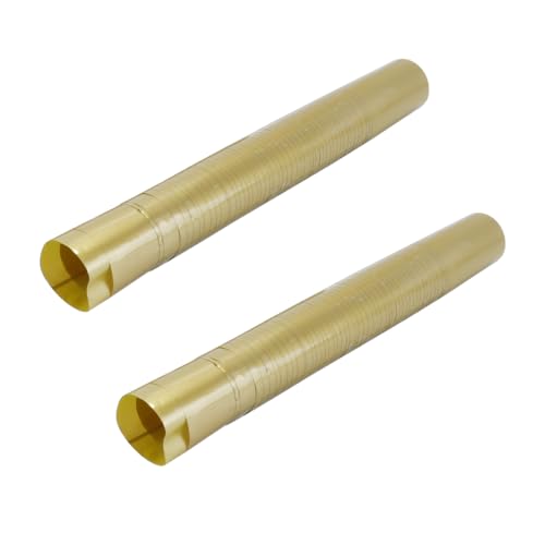 Orivin Lot de 100 Capsules de Bouteilles de vin thermorétractables dorées en PVC