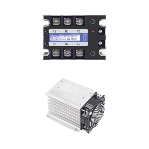 Relais à semi-conducteurs triphasé 10A à 200A haute performance 380V