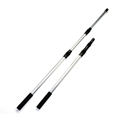 INOOMP Rete Da Pesca Per Rilascio Pesci Guadino 1 5 M in Lega Di Alluminio Estensibile Palo Maglia Rete Per Acquario Laghetto Lago Con Maniglia Design Telescopico Stile Casuale