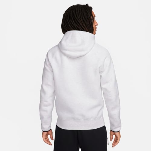 Nike Sportswear Tech Fleece Windrunner Men's Full-Zip Hoodie (Birch Heather/Black, FB7921-051) Size XX-Large3