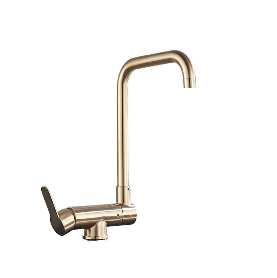 Robinet de cuisine noir pour bar et évier sous fenêtre basse