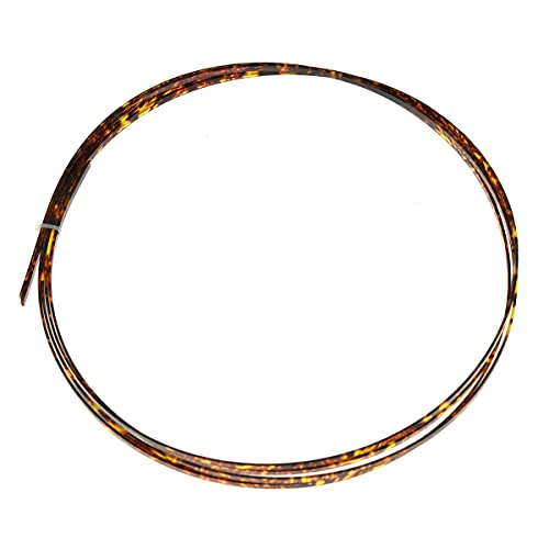 Guitar Parts for 2xTortoise Shell Guitar Binding Purfling Strip Guitar Binding Strip 1650x5x1.5mm