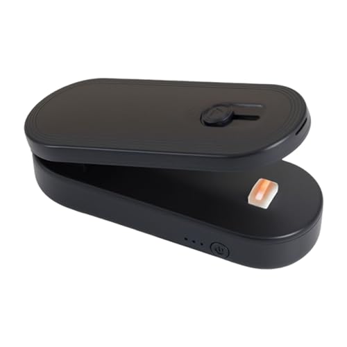 xowwyue Sellador de Bolsas | Herramienta de Conservación de Frutas Recargable por USB,Sellador Compacto para Alimentos Viajes Picnic Carne Restos Fruta