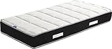 🛏️ Matelas avec accueil : moelleux et soutien ferme - excellent rapport qualite/prix. face dormeur avec mousse a memoire de forme tres haute densite 70 kg/m3 - garanti 5 ans - technologie matelas : ame plusieurs couches de mousse rembourrage 100 % polesther - âme 100 % polyuréthane embourrage 100 % polesther - âme 100 % polyuréthane poli lattex derniere generation + ressorts ( 683 pour un matelas 140x190 ) indeformable tres haute resilience vous allez aimer le confort et la faculte d’adaptation