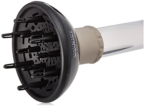 Termix Diffusore Professionale Per Asciugacapelli Con Punte Di Colore Nero. Diffusore Universale Regolabile Di Termix - 100% Adattabile Che Consente D