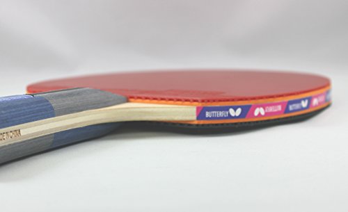 Butterfly Timo Boll Shakehand Ping Pong Paddle - Good Speed And Spin With Superb Control - Japan Series - Recommended For Beginning Level Players - International Table Tennis Federation Approved #TOP4