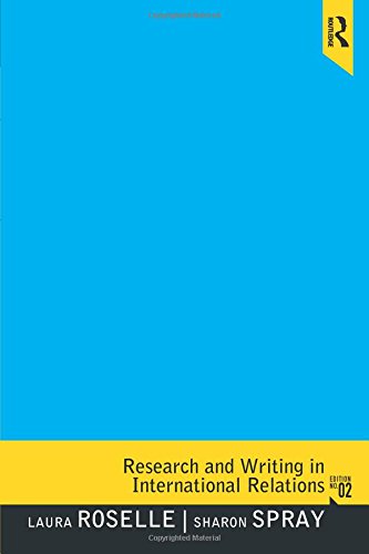 Research and Writing in International Relations