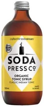 Soda Press Co Classic Indian Tonic Syrup 500ml