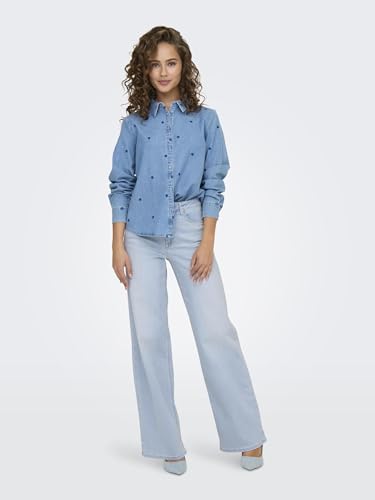 ONLY Onlmadison Blush Hw Wide DNM Cro495 Noos – Ansicht 3