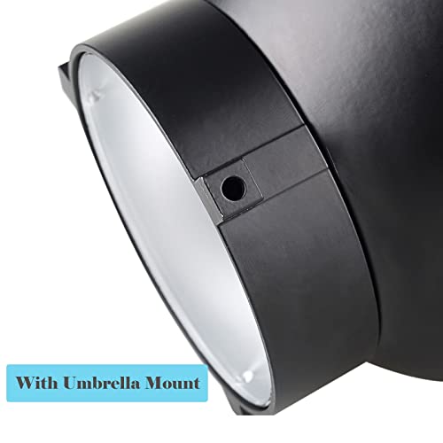 Godox AD-R6 Reflector Approx 7" Standard Bowens Mount Light Modifier for Godox AD400Pro AD600B AD600Pro AD600BM MS200 MS300 SK400II SK300II Strobe Flash Monolight SL60W VL150 SL150W Video Light by EACHSHOT - Image 2