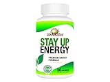 Stay Up All Day Energy Pills Energy Booster Vitamins and Supplements with Caffeine, B Vitamins and More for Increased Energy, Endurance and Alertness 30 Count