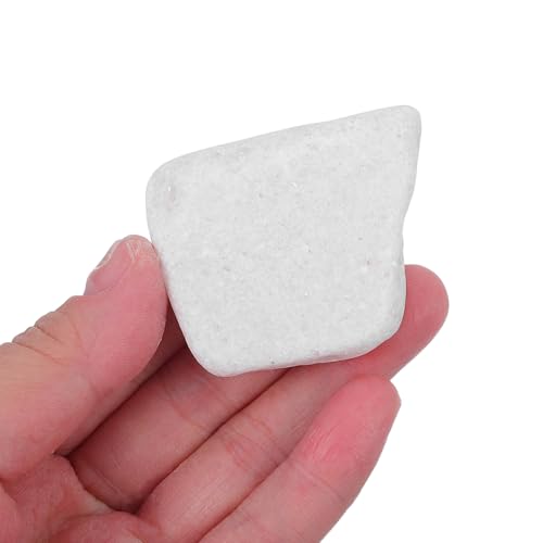 Pierres blanches à peindre galets lisses pour artisanat de jardin