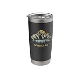 Gridley California Mountain Sunset Sunrise CA Stainless Steel Insulated Tumbler