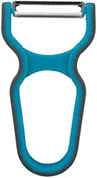 Tuut Descascador de Legumes e Frutas em Aço Inox 12cm – Corte Preciso e Fácil Manuseio – Serrilhada