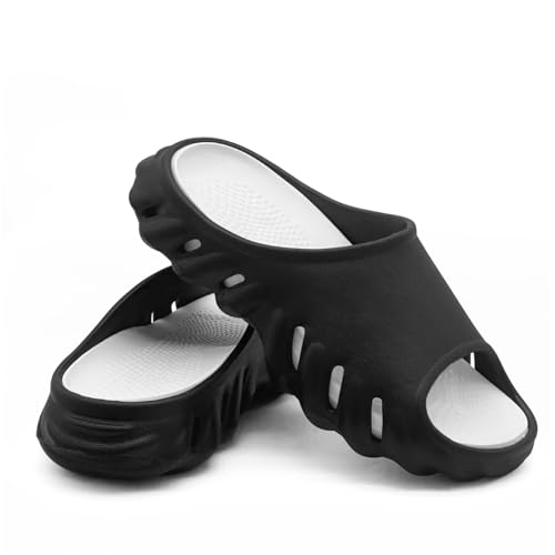 Men's and Women's Slippers, Clouds Sliding Soft Double Layer Thick Bottom, Non-slip Bathroom Pillow Outdoor Fashion Sports Sandals